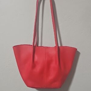 Vibrant Red Tote Bag